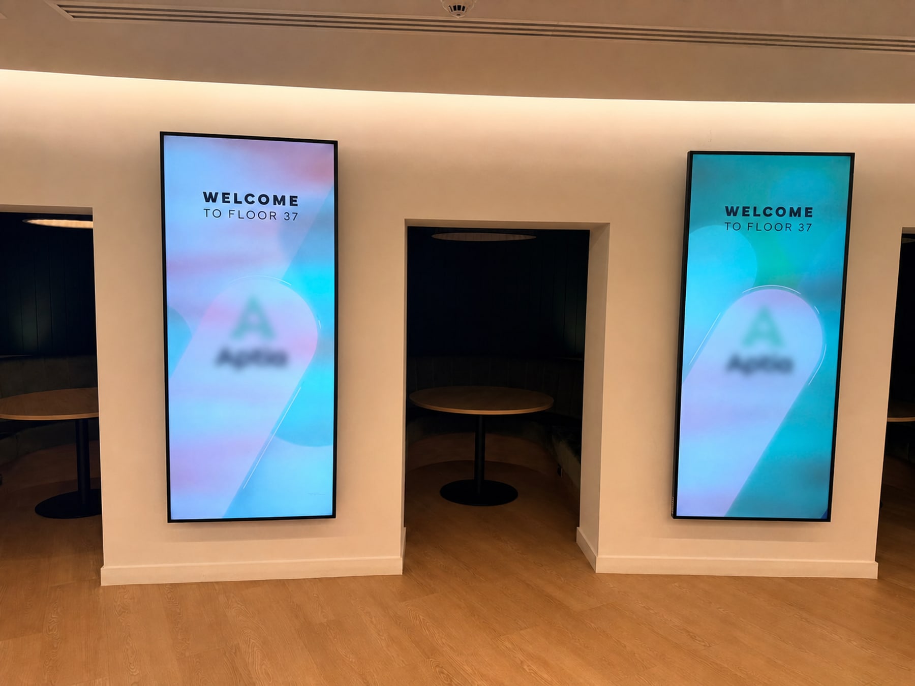 Digital display installation